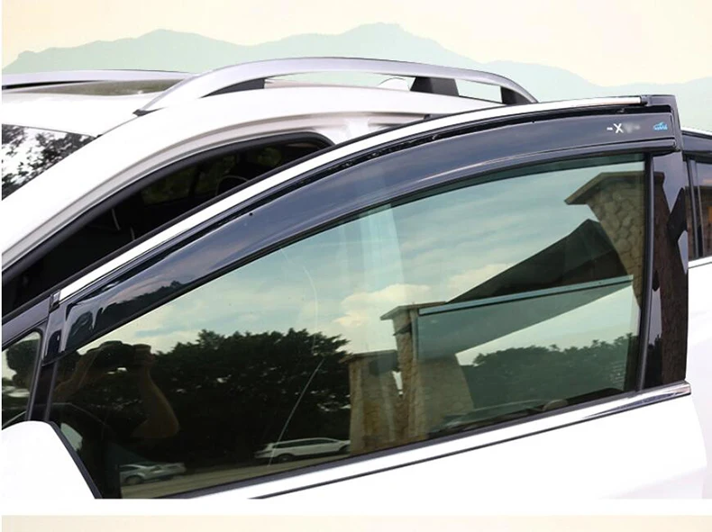 Подходит для subaru 1819 XV Защита от солнца и дождя специальные декоративные аксессуары для окон и бровей