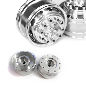 

LESU Metal Front Whee Hub for 1/14 TAMIYA RC Tractor Truck Dumper