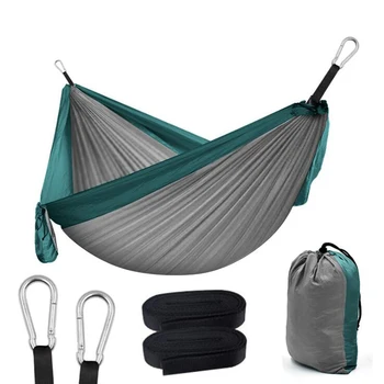 

300X200cm Portable Camping Parachute Hammock Garden Outdoor Furniture Leisure Sleeping Double Hanging Bed