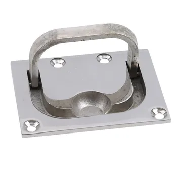 

Deck Buckle Boat Accessories Marine Floor Buckle Silver Stainless Steel Inflatable Rowing Boats Accessories