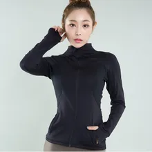 Стиль, корейский стиль, осень и зима, с длинным рукавом, на молнии, стерео, приталенный, костюм, для улицы, для бега, спорта, дышащий, с карманом, для йоги