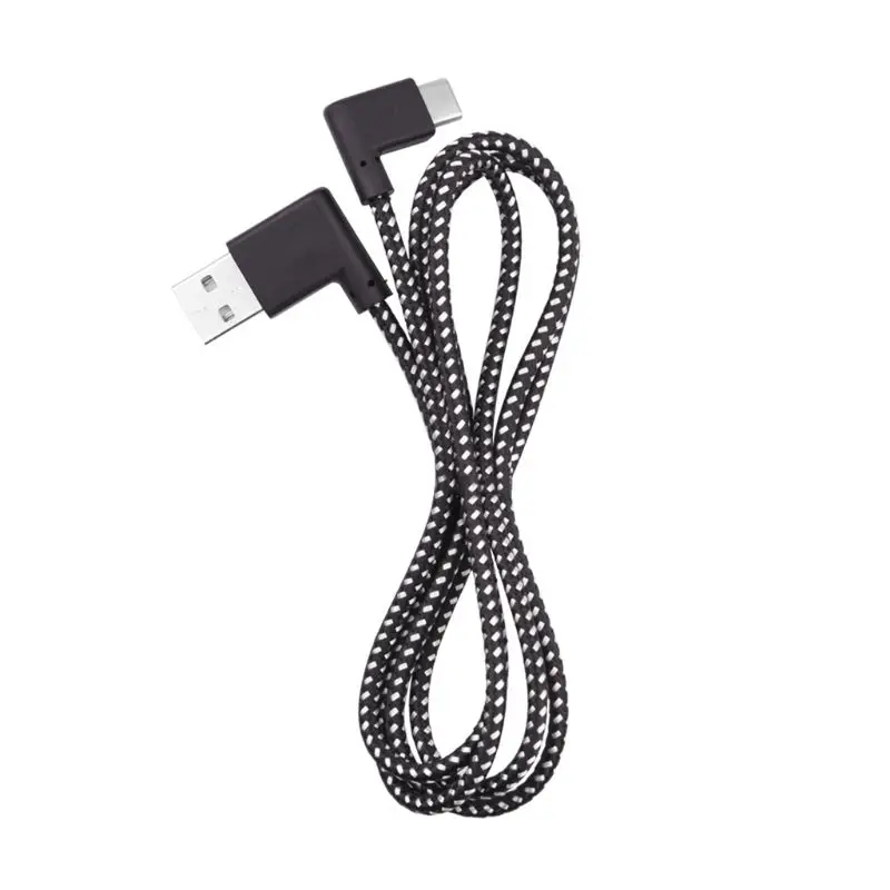 

Aluminum Alloy Nylon Braided USB Charging Data Cable Line Cord for DJI Osmo Action for Gopro Hero Sports Camera Accessories