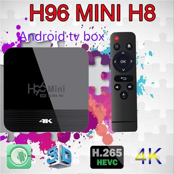 

H96 MINI H8 Android 9.0 smart tv set top box RK3228A BT4.0 4K HD USB2.0 support Spain Europe iptv subscription netflix youtube