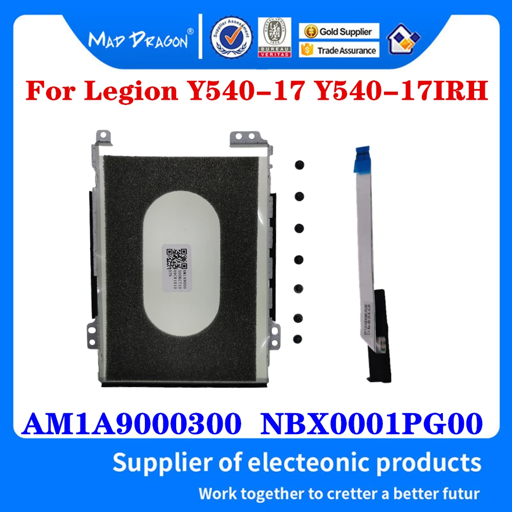 레노버 리전 Y540-17 Y540-17IRH 노트북용 SSD HDD 케이블 하드 디스크 드라이버, HDD 브래킷, NBX0001PG00, NBX0001PG10, AM1A9000300