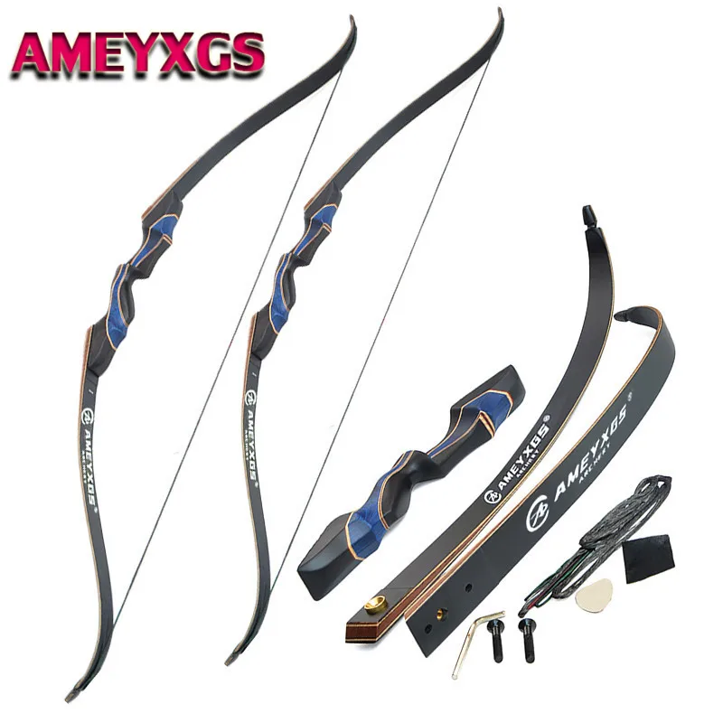 20" Detachable Archery American Hunting Recurve Bow Wooden Bow Riser Handle 