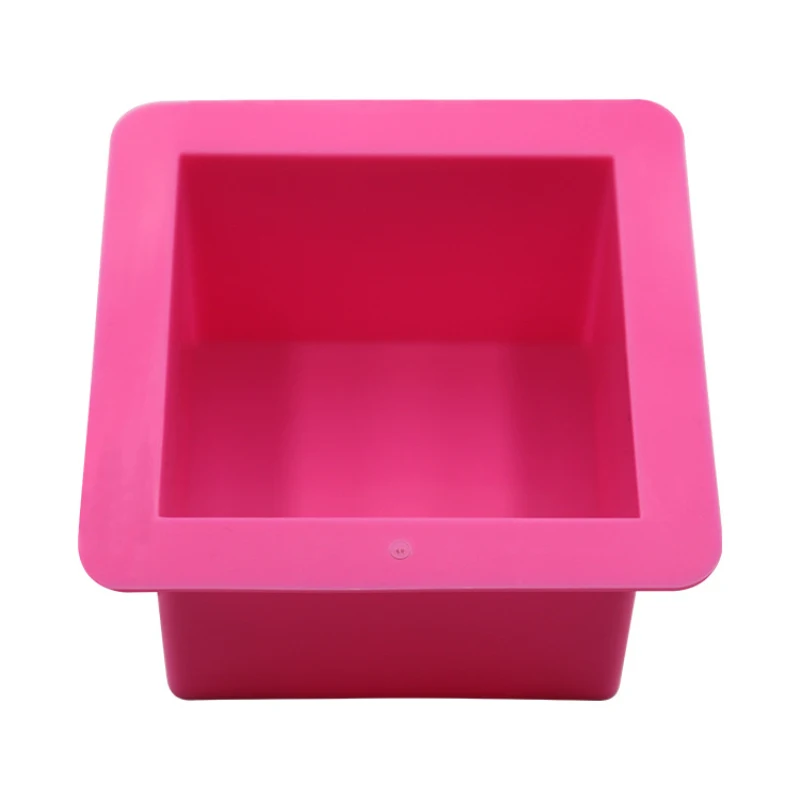500ML Large Cube Square Silicone Soap Mold Handmade Resin Casting Jewelry Making Tools Ice Cube Pudding Bread Cake Bakeware Mold