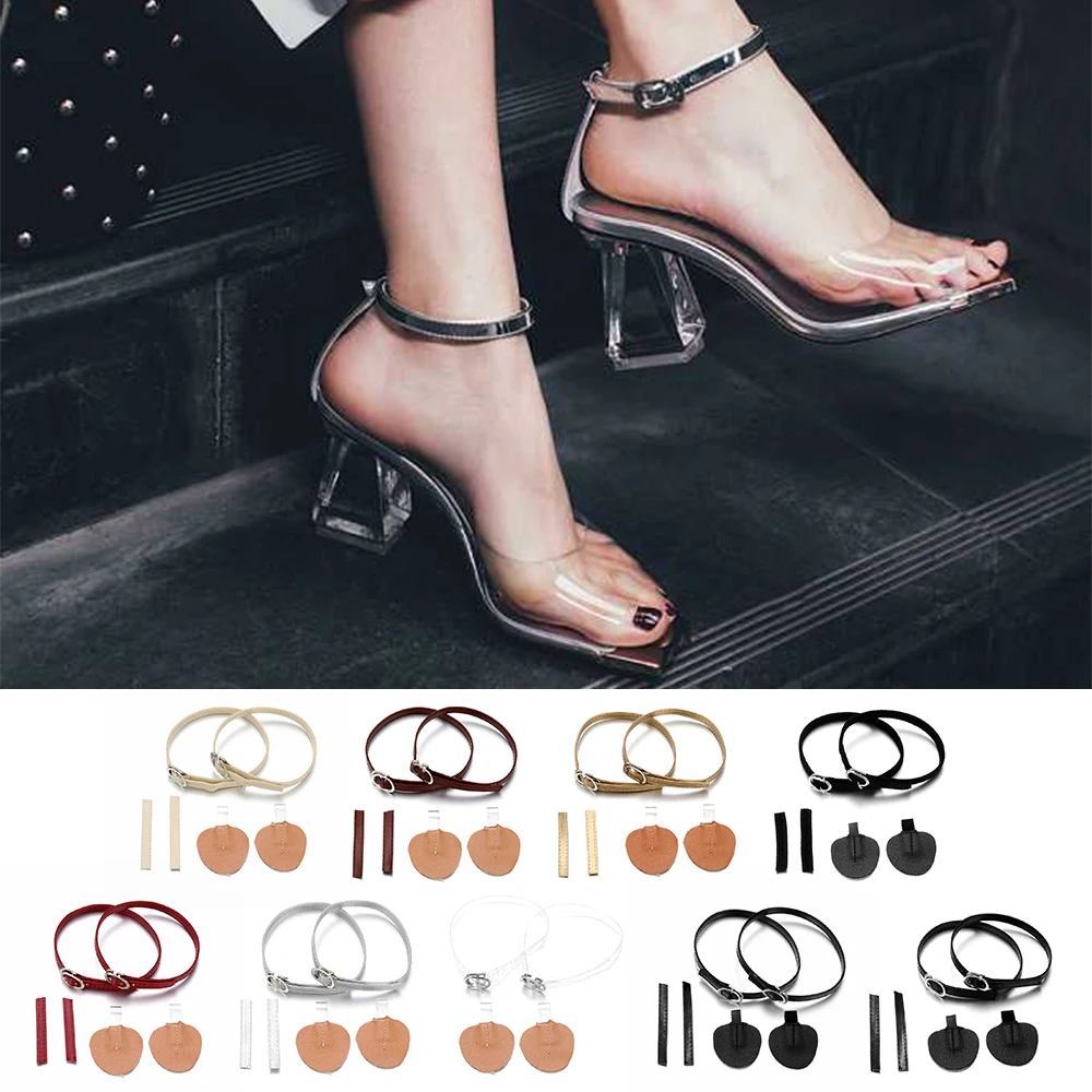 

1Pair New Fashion Adjustable Shoelaces for High Heels Shoe Belt Ankle Holding Loose Women Anti-skid Bundle Laces Tie Straps Band