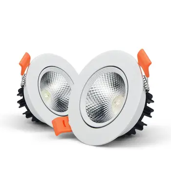 

AC110V 220V Indoor LED Ceiling Lamp 18W 12W COB Spot light LED Bulbs for Home Bedroom Kitchen Recessed Ceiling Light High Lumens