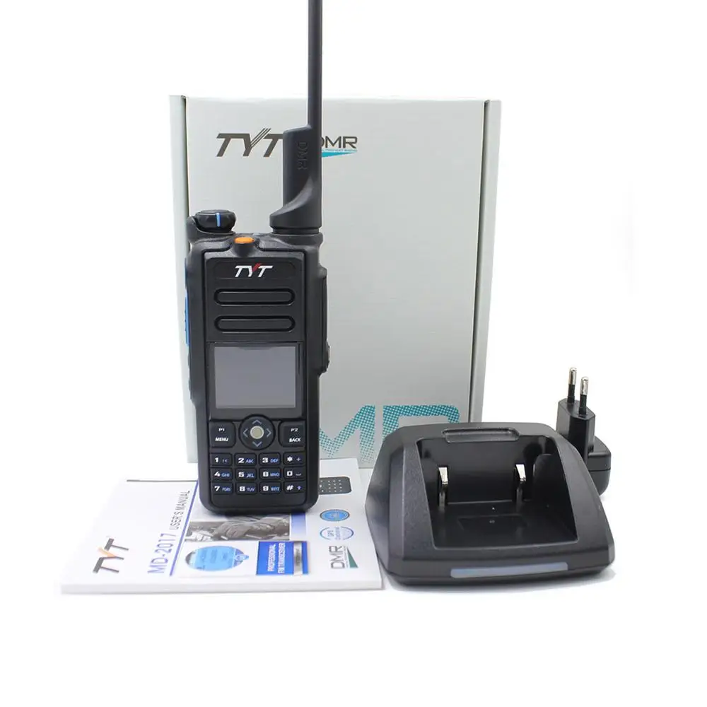 TYT MD- 136-174 МГц 400-480 МГц двухдиапазонный DMR радио высокое качество трансивер IP67 водонепроницаемая цифровая рация