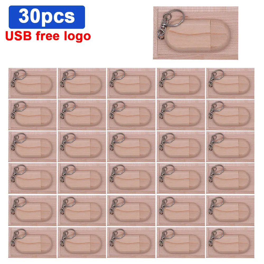 30 шт./лот модный флеш-накопитель из бамбукового дерева и красного модель 2 0 usb 4 ГБ 8