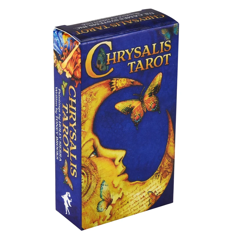 Карточные игры Chrysalis Tarot настольные карты с английским колодом развлекательные
