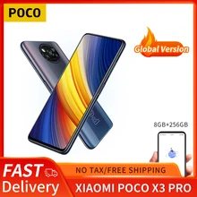 POCO X3 Pro Global-Version 256GB 8GB LTE/CDMA2000/GSM/.. NFC Adaptive fast charge/usb-Pd