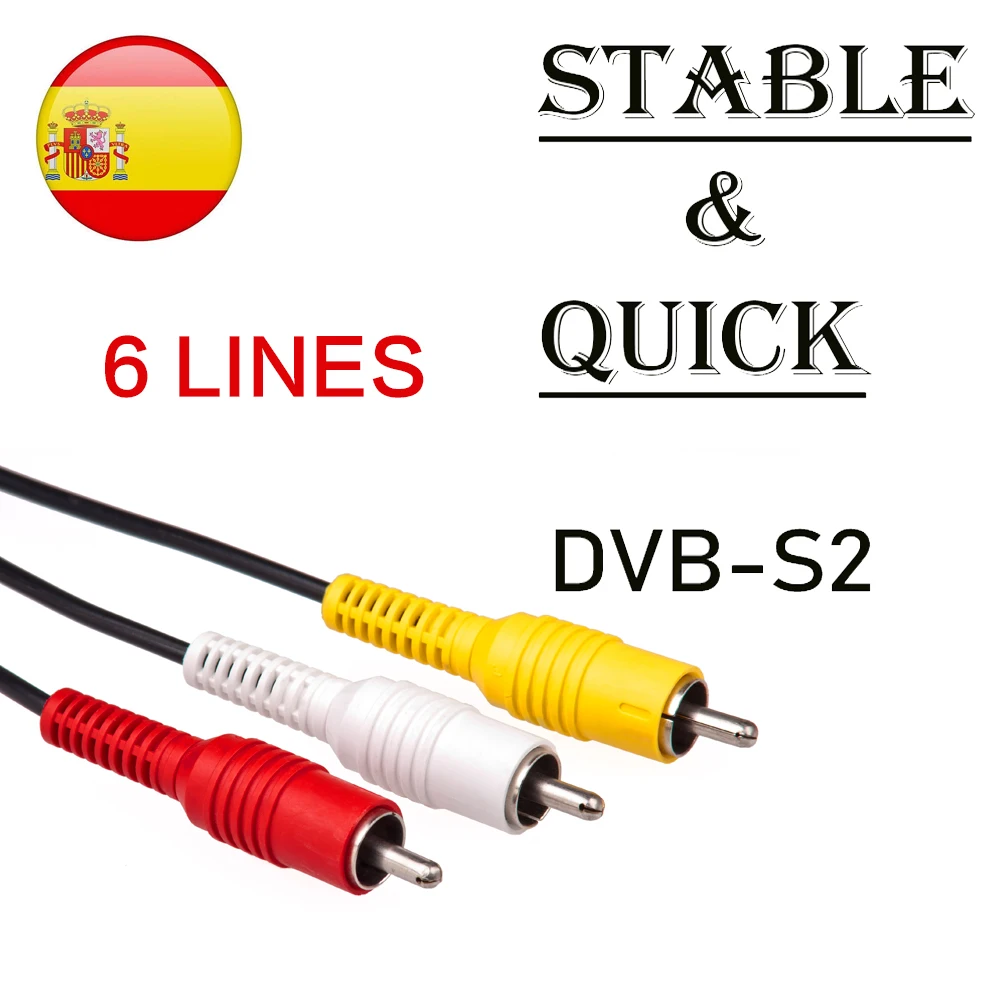 

GT V8x nova V9 Super European oscam straight line for 3-6 line European server DVB-S2 satellite receiver in Spain/Italy/Germany
