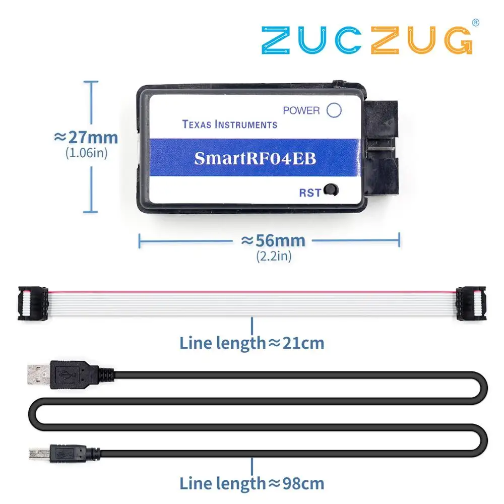 SmartRF04EB CC1110 CC2530 модуль ZigBee USB загрузчик эмулятор MCU M100 питание от 5 в micro USB 2,0 интерфейс HDMI выход