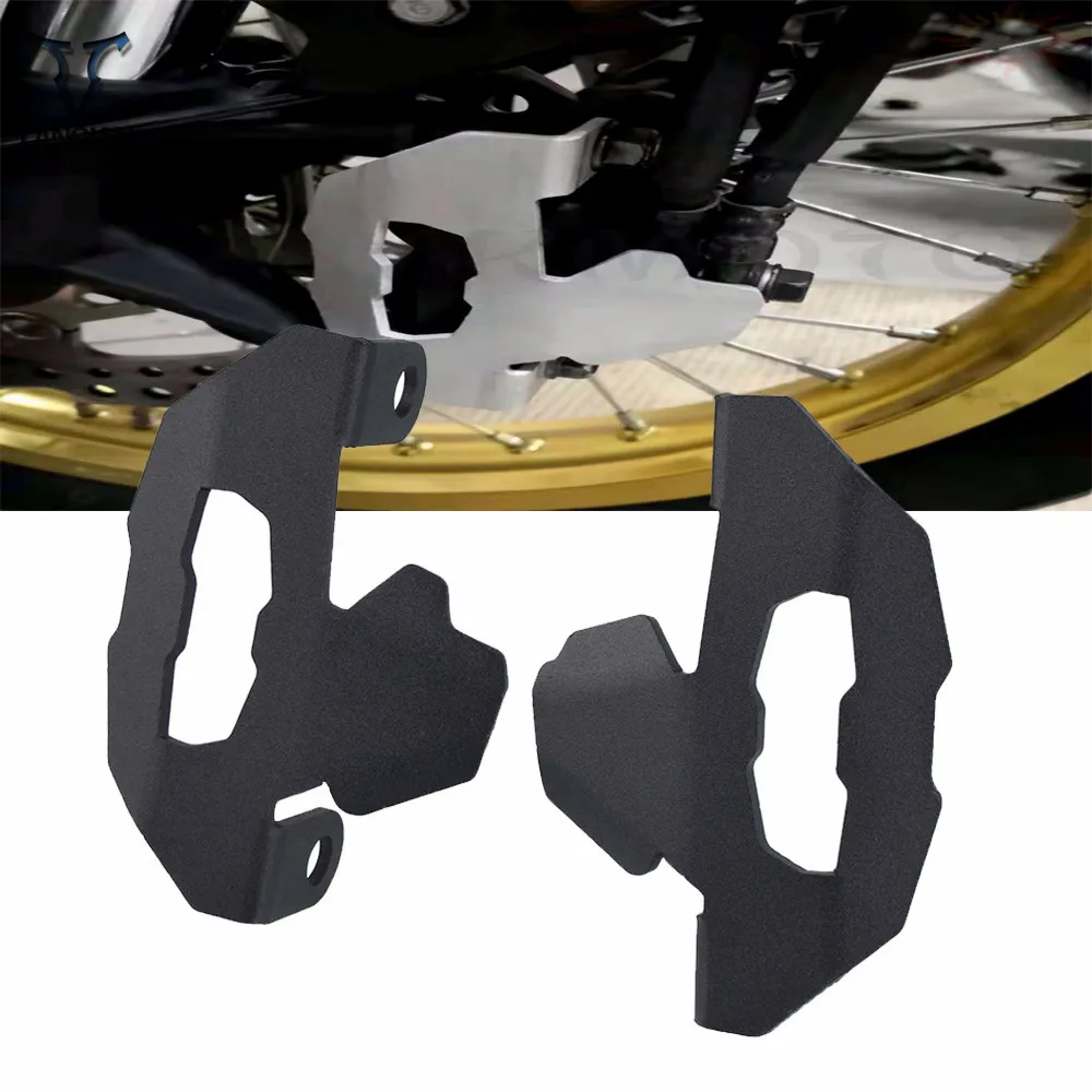 

Motorcycle Accessories Aluminum Front Left & Right Brake Caliper Cover Guard For HONDA CRF 1000 L Aftica Twin 2016 2017 2018