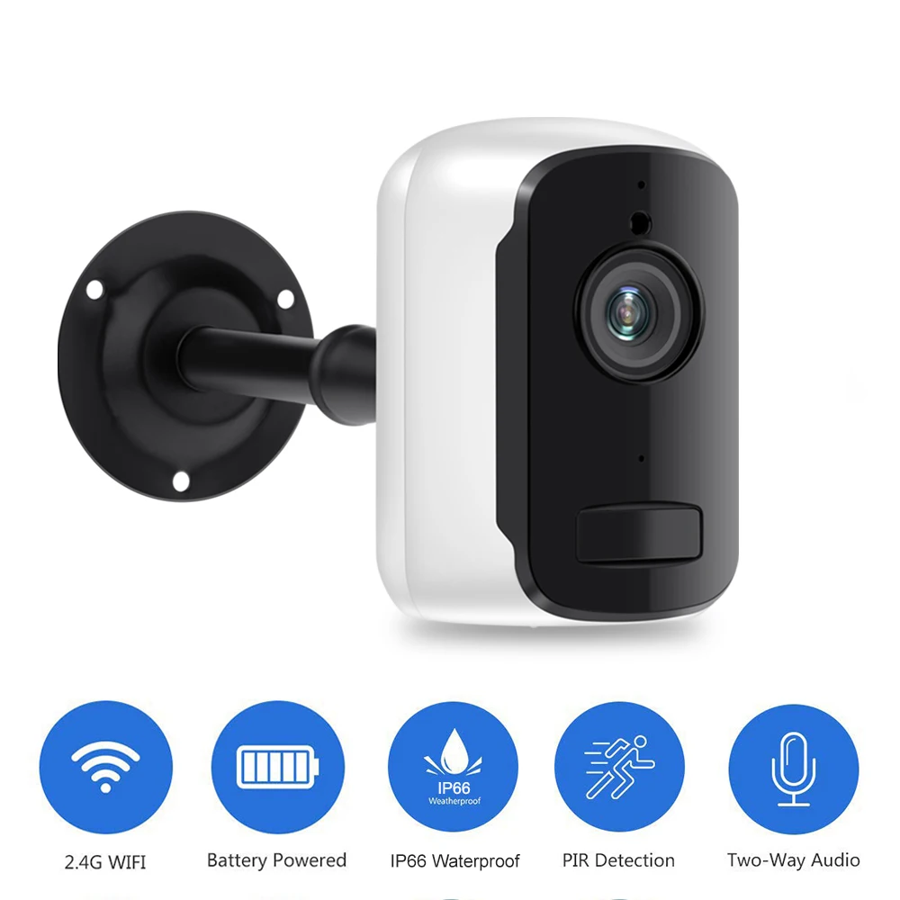 

1080P WIFI Camera Outdoor Surveillance camera CCTV Powered 2MP Wireless IP Camera Security PIR Waterproof Security Infrared Cam