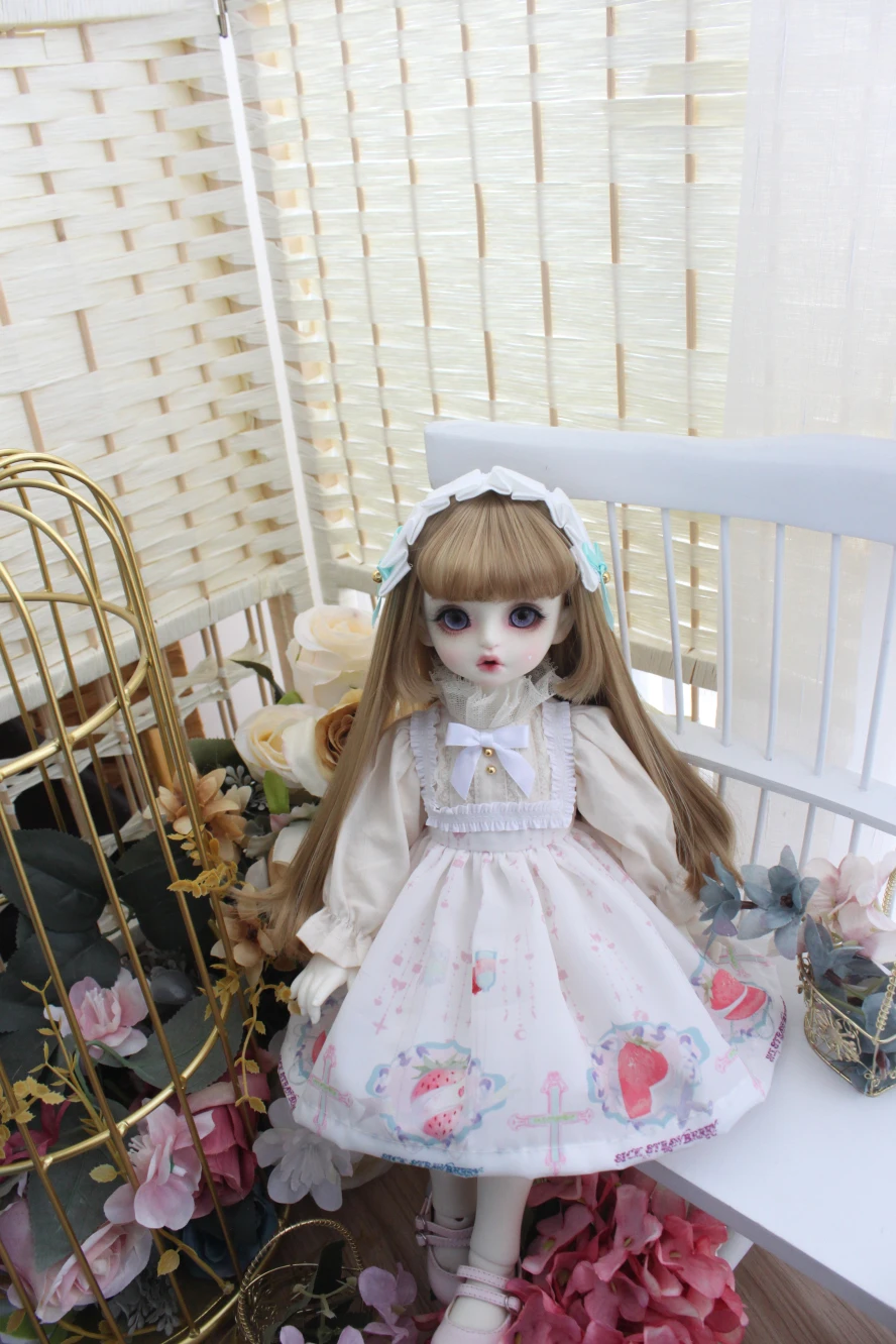 1/4 тонкая Одежда для куклы BJD SD платье для 1/3 1/4 1/6 Одежда для куклы bjd