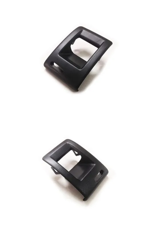 1 PAIR Black Rear Seat Backrest Lock Trim Panel Cover Left and Right Side For VW Passat B6 / CC 3C9885893 3C9885894