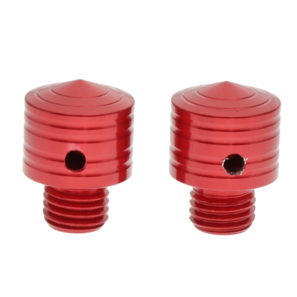 2pcs M10 Mirror Hole Plugs Screws for Yamaha NMAX 125 150 155 2015-2018 Motorbikes, Aluminum CNC