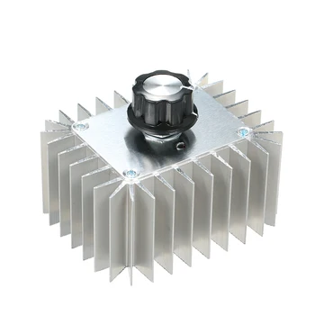 

Electric Voltage Regulator SCR Speed Dimming Controller Themostat AC 220V 5000W SCR