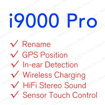 

New TWS Earphone Original i9000 Pro Wireless Earbuds Super Bass Bluetooth Headphones Headset Air 2 PK i90000 Max i500 i12