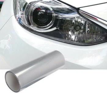 

New Car Headlight Taillight Smoke Fog Light Translucent Tint Film Vinyl Wrap Wateproof Protective Lamp Sticker 30x100cm