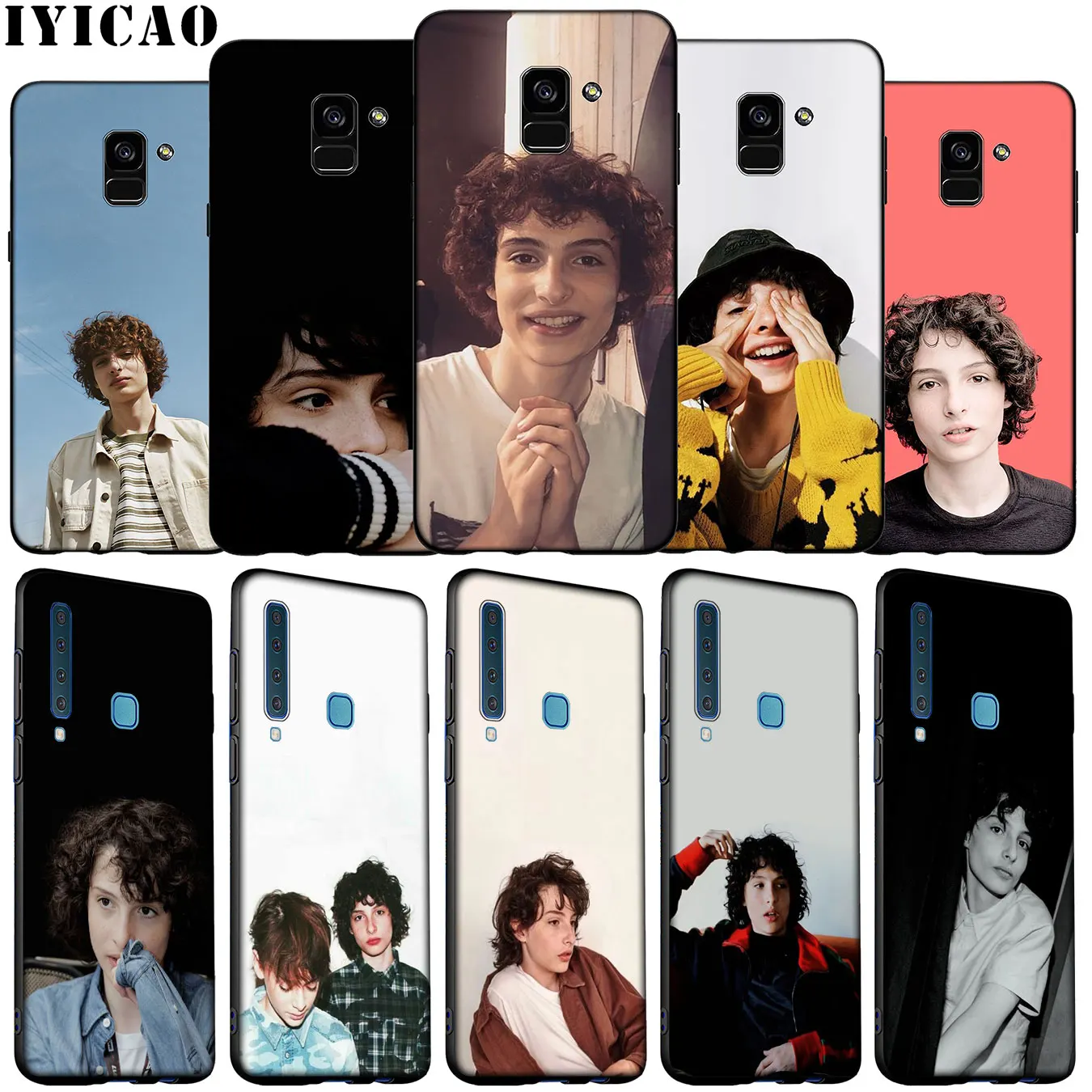 IYICAO Finn Wolfhard Stranger Things Soft Silicone Case for Samsung Galaxy A6 A9 A8 A7 2018 A3 A5 Note 9 8 10 Plus 20 Ultra | Мобильные