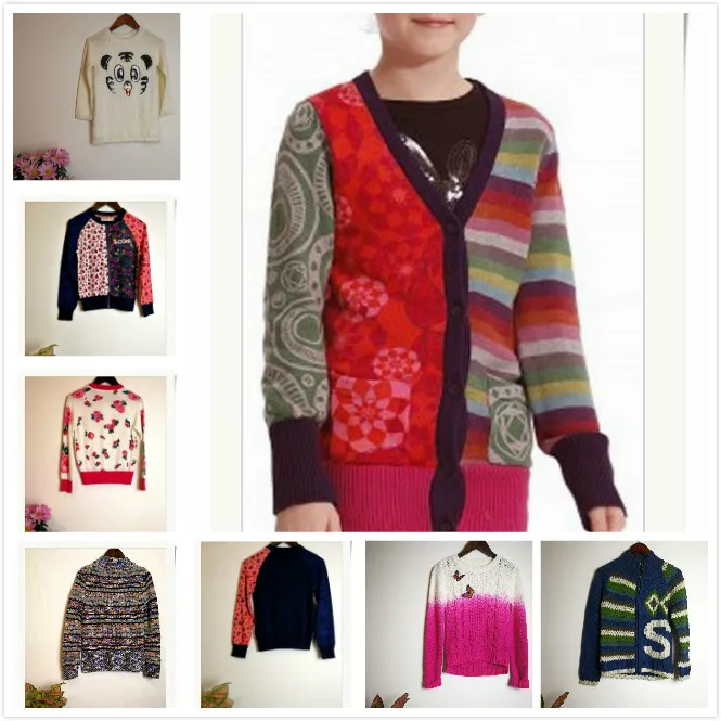 

Spanish fashion pattern Girl Sweater 2019