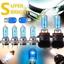 8X Автомобильная галогеновая лампочка 4X H7 фара 2X H11 противотуманная фара 2X501 Лампа бокового света лампа для BMW для Ford для VW