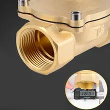 1/" AC220V Электрический электромагнитный клапан пневматический контроль потока нормально закрытый 2 способа орошения системы обратного осмоса вода масло A