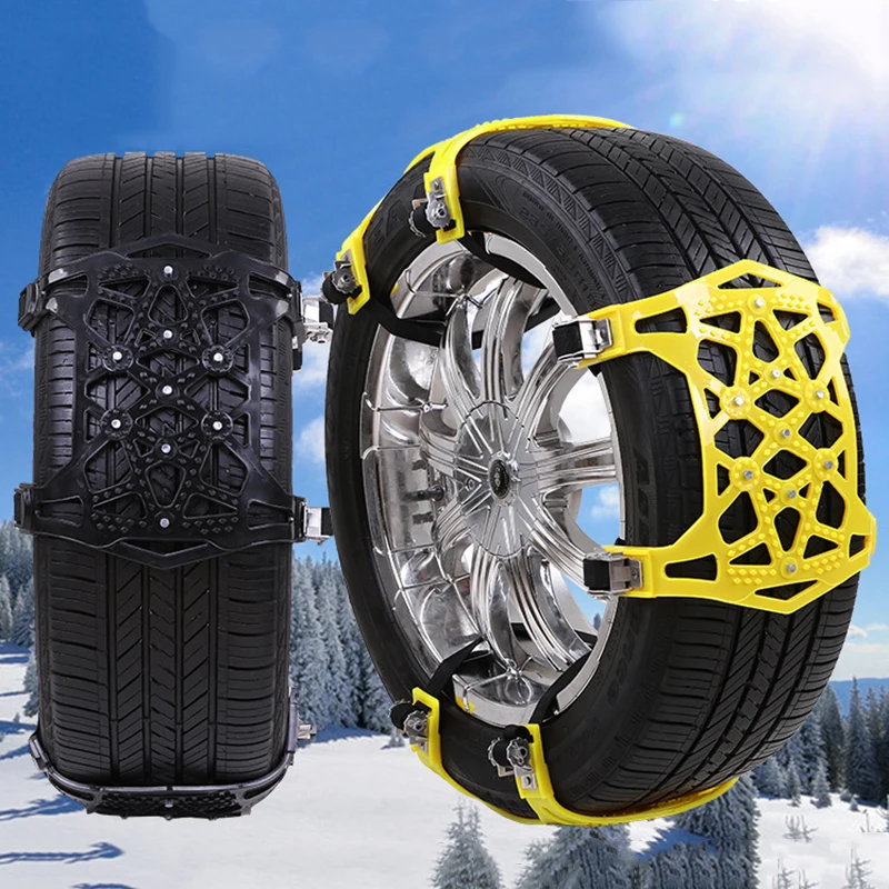 Universal Widen And Thicken Encrypted Tire Snow Chain Winter Truck Car Widened Auto Anti-skid Accessories |