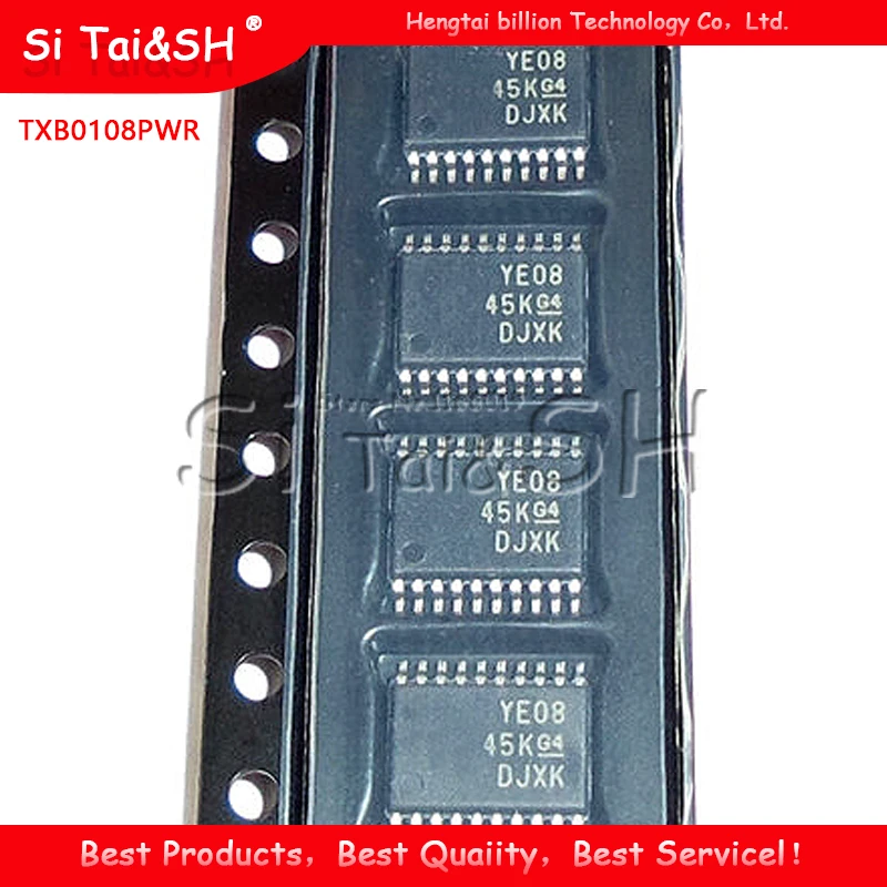 2 шт./лот TXB0108PWR TSSOP-20 TXB0108 TSSOP YE08 | Электронные компоненты и принадлежности