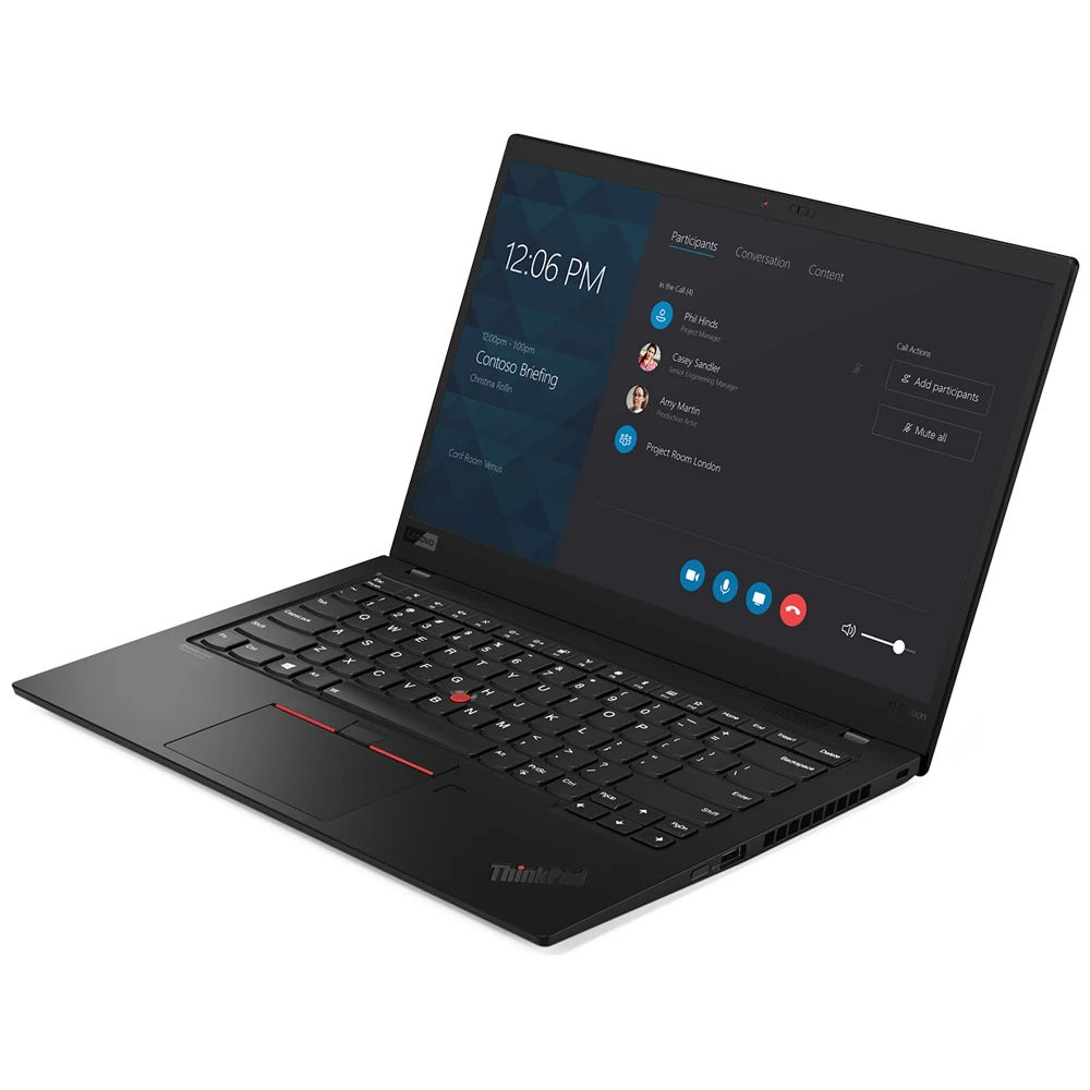 Ноутбук Thinkpad X1 Carbon 7, 14.0(1920x1080) IPS/i5-8265U/8GB/256GB SSD/Intel HD/WiFi/BT/FPR/4cell/Win10 Pro/20QD003ERT