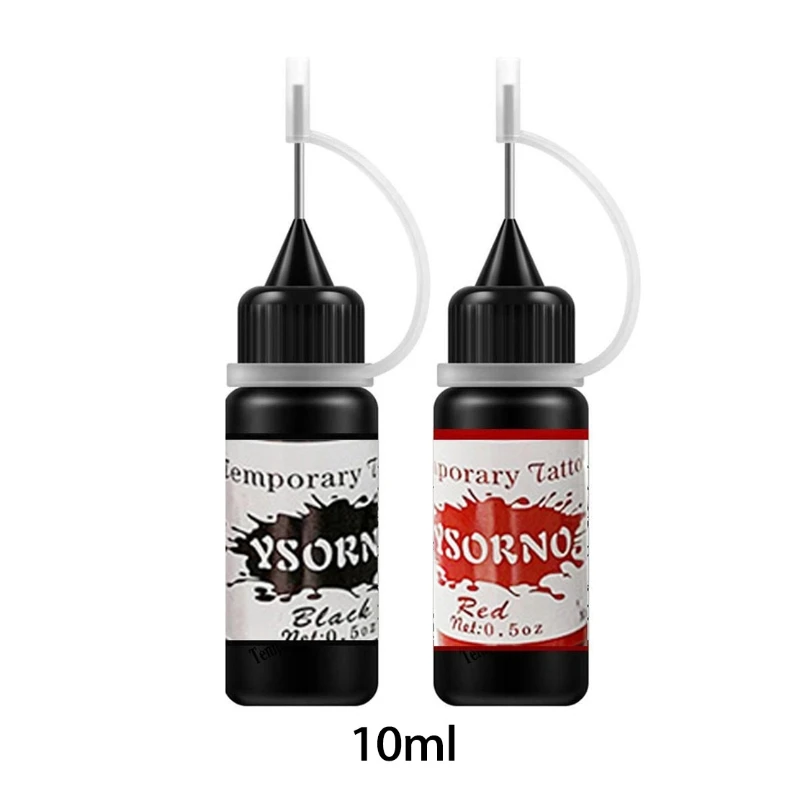 27RC 2 Color Temporary Tattoo Kit for Women Men Kids Fake Tattoos Semi Permanent Tattoo Ink Art Painting