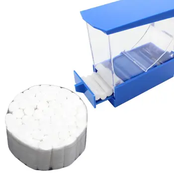 

50Pcs White Disposable Dental Cotton Rolls High Absorbent Non-Sterile for Dentists Nose Plugs Nosebleed Kit Accessories X7YB
