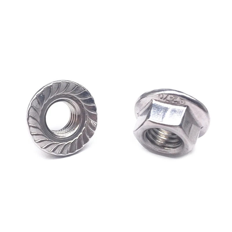 20pcs 6#-32 8#-32 10#-24 10#-32 flange nuts muffs sleeves hexagon non-slip nut muff sleeve stainless steel screws | Обустройство дома