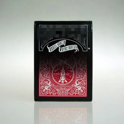 UltraGaff Deck/Ultimate Marked Deck Red/палубный трюк деки, крупным планом, иллюзии, развлечения, карты магический реквизит, трюк, сцена, ментализм