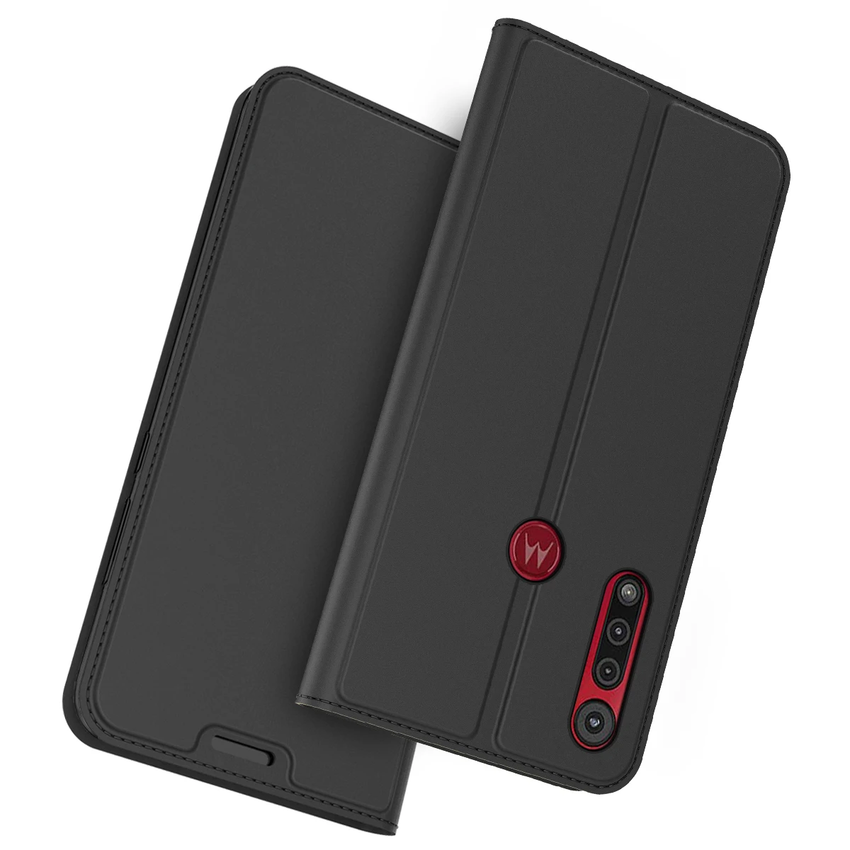 Для Motorola Moto G8 Plus G8 Play чехол из искусственной кожи Ультратонкий флип-чехол с подставкой и отделениями для карт чехол-кошелек для Moto G8 Plus Moto G8 Play