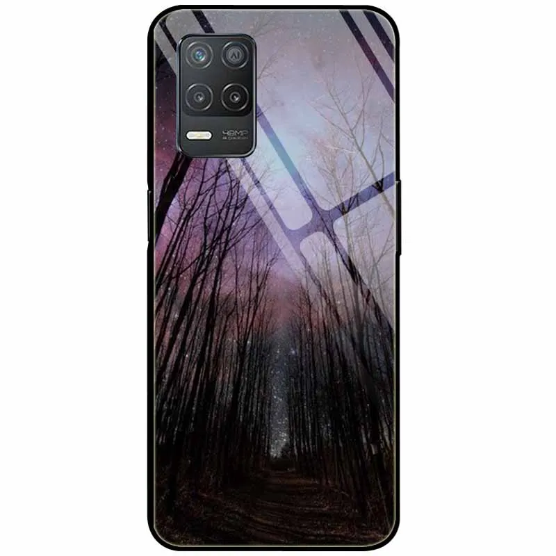 Tempered Glass Hard Protective Back Cover - Cute Design