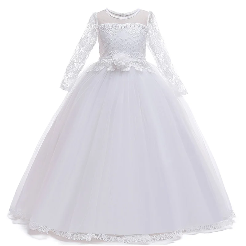 Платья с цветочным принтом на одно плечо для девочек на свадьбу; детское праздничное бальное платье; праздничное платье принцессы; vestidos de primera comunion