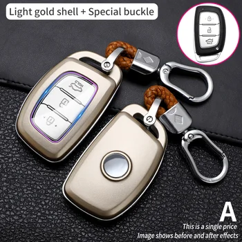Carbon Fiber Car Smart Key Cover Case For Hyundai iX20 i30 i40 ix35 ix25 Tucson Verna Sonata Protect Button Shell Accessories - Carbon Fiber Car Smart Key Cover Case For Hyundai iX20 i30 i40 ix35 ix25 Tucson