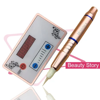 

dermografo charmant machine 4 Permanent Makeup Tattoo Eyebrow Pen Machine microblading Micro Pigmentacao Agulhas Easy Click Novo