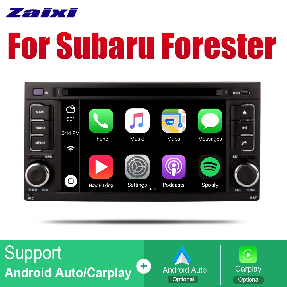Flash Deal ZaiXi Auto Player GPS DVD Navigation For Subaru Forester 2008~2013 Car Android Multimedia System Screen Radio Stereo 3