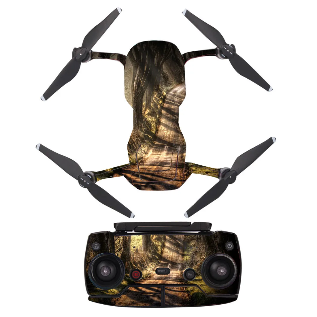 Камуфляжная Водонепроницаемая наклейка для DJI MAVIC AIR Drone корпус оболочка защита кожи Квадрокоптер камера Drone Кожа Наклейка аксессуары