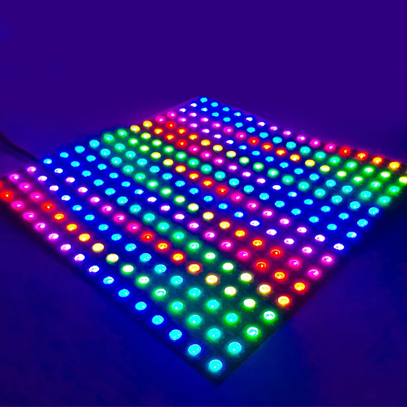 WS2812B WS2812 RGB светодиодный цифровой гибкий индивидуально адресуемый панельный