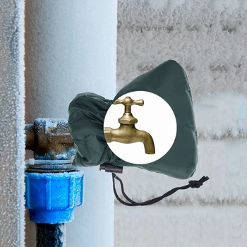 

Outdoor Faucet Cover Socks Faucet Freeze Protection Socks for Winter