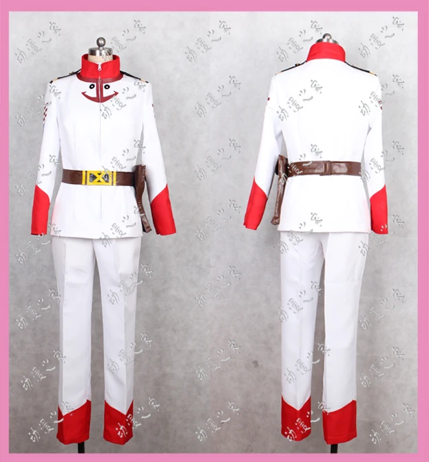Space Battleship Yamato 2199 Cosplay Costume Outfit Captain Uniform Adult Party Suit Halloween Carnival Christmas Outfit Costum