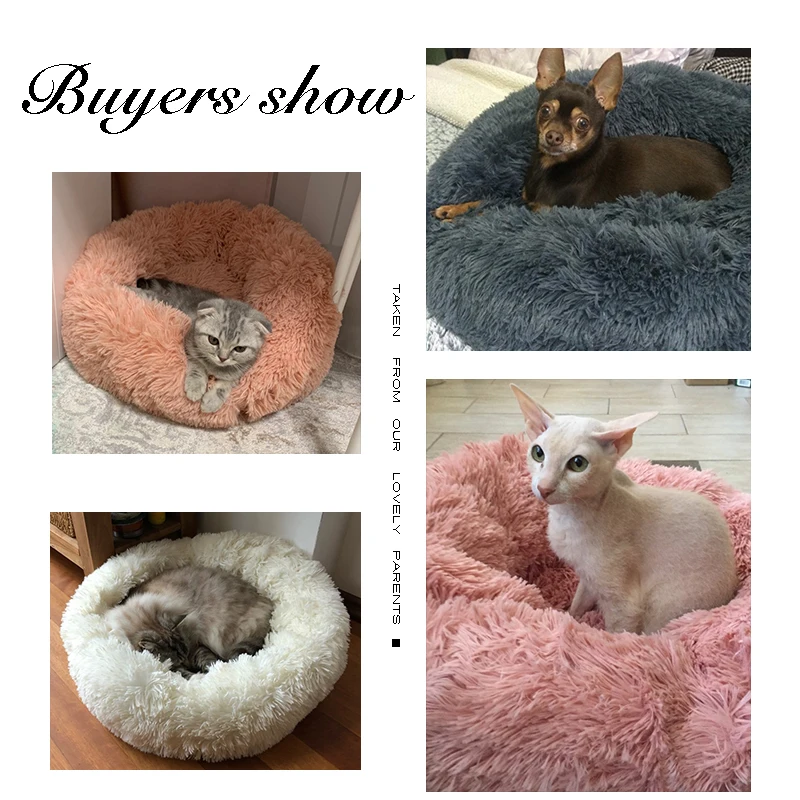 Hoopet Cat теплая корзина домик для кошки питомник для собаки щенка домашний спальный питомник плюшевый удобный дом