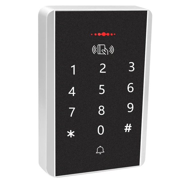 Standalone RFID Access Control Keypad Digital Panel Card Reader 125Khz Door Lock System 2000 Users for Security 6