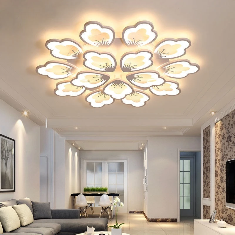 Iluminación de techo moderna para de estar, dormitorio, estudio, comedor, pasillo, comercial y luces de de oficina, lámparas de techo LED|Luces para el techo|